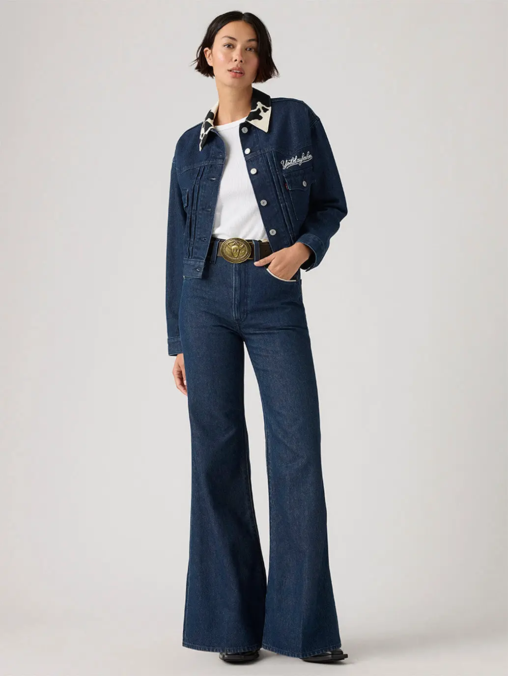 Levi's® X Toy Story Women's Ribcage Bootcut Bell Jeans 1