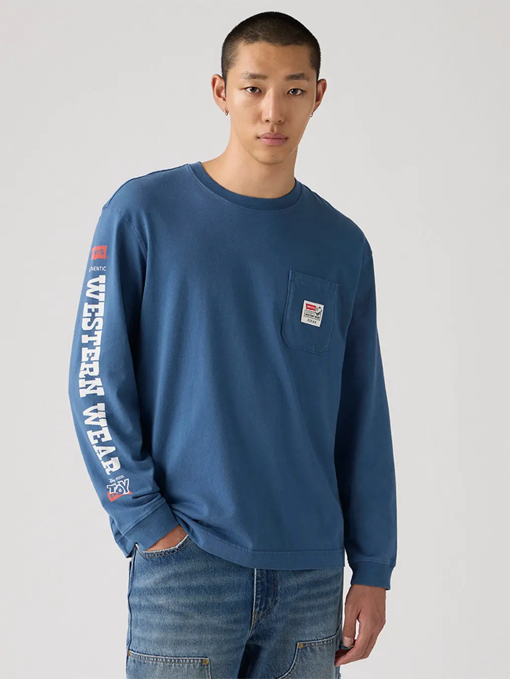 Levi's® X Toy Story Men's Long Sleeves Pocket Tee 1