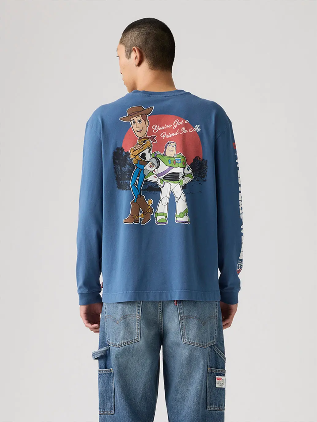Levi's® X Toy Story Men's Long Sleeves Pocket Tee 3