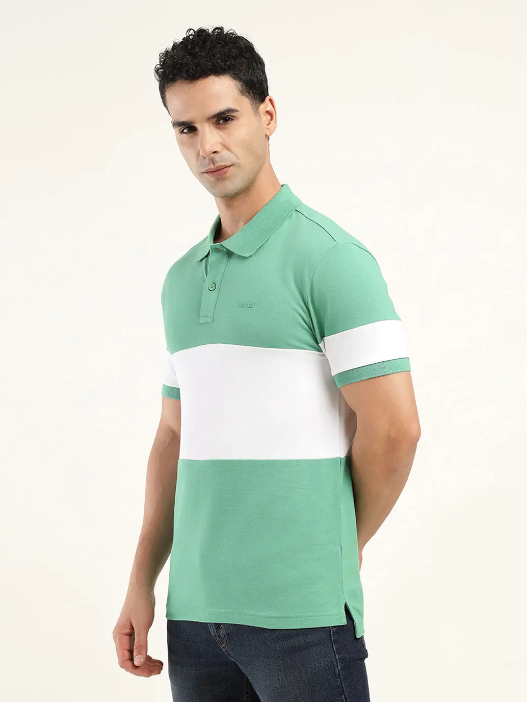 Men's Colorblock Polo T-Shirt 5