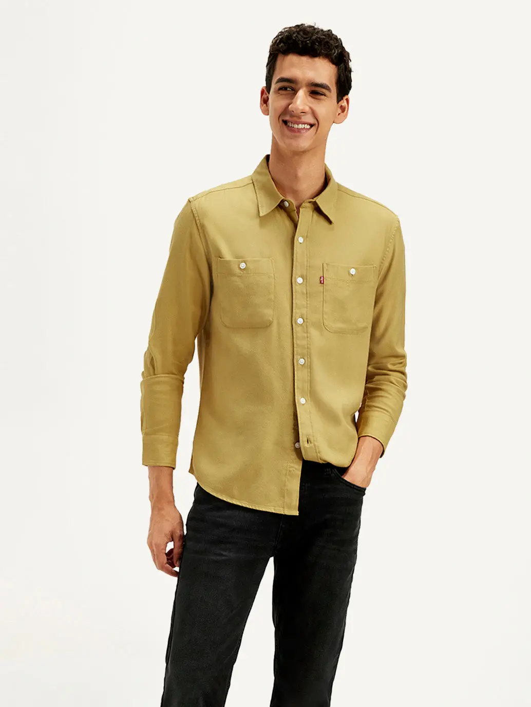 Men's Solid Slim Fit Shirt 1