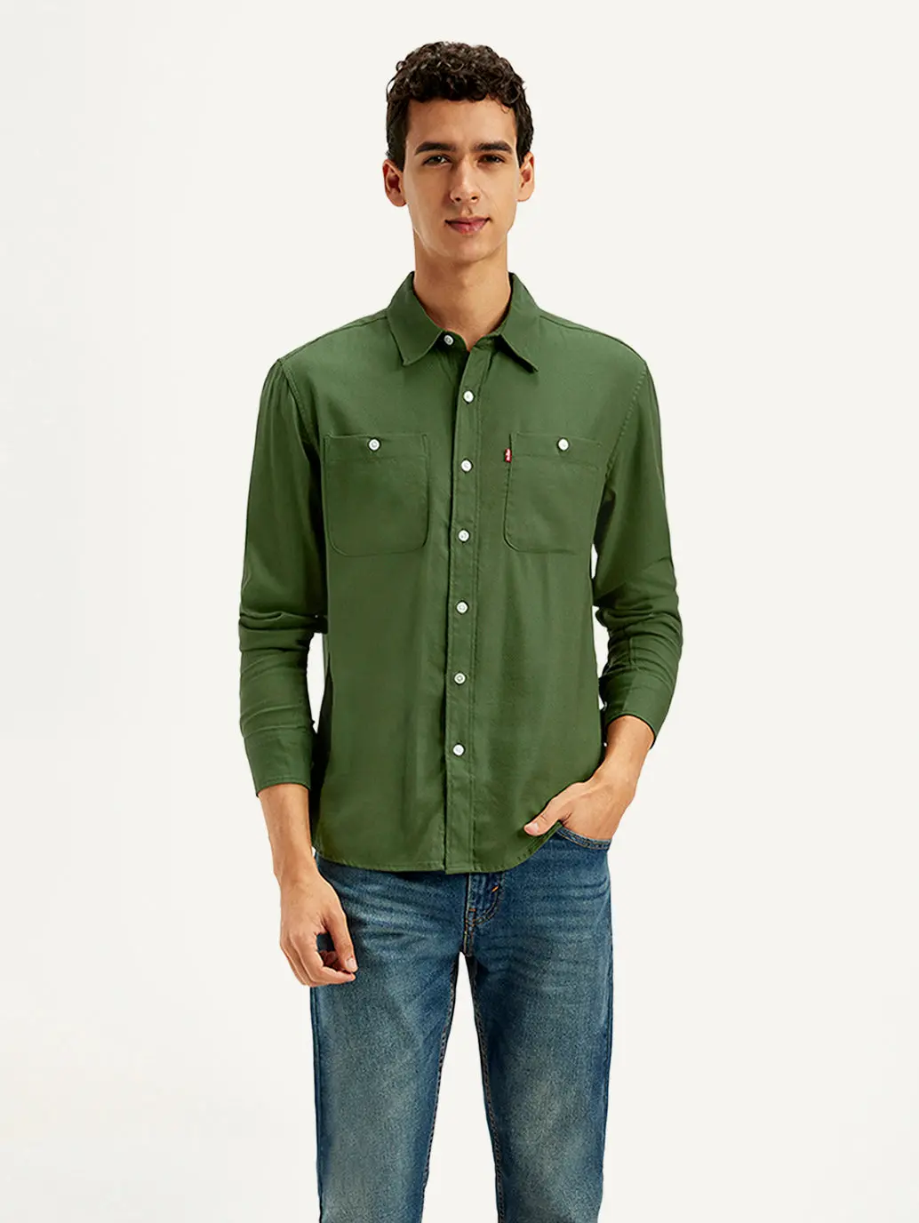 Men's Solid Slim Fit Shirt 2
