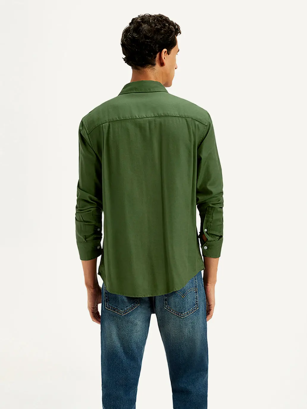 Men's Solid Slim Fit Shirt 3