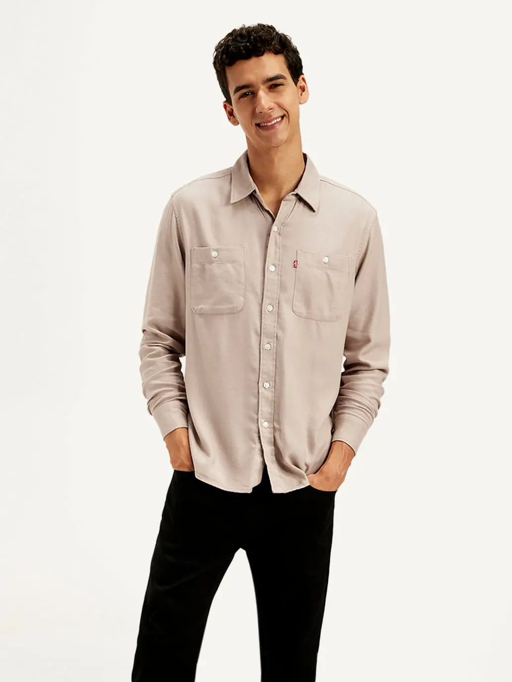 Men's Solid Slim Fit Shirt 1