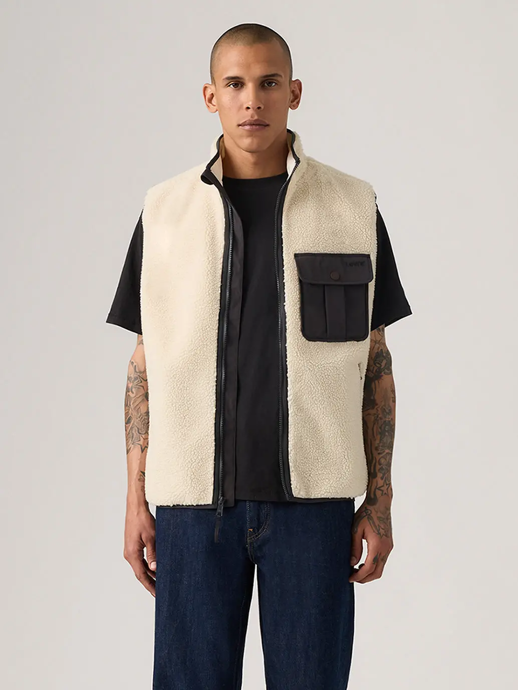 Men's Joonie Sherpa Vest 1