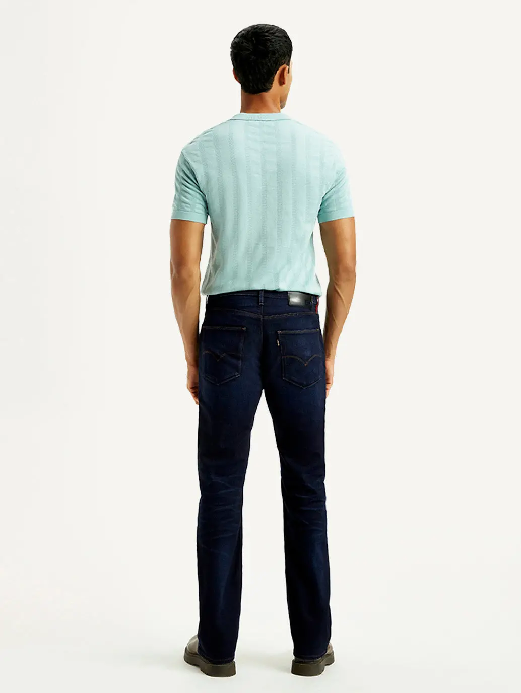 Men's Redloop 527 Med Indigo Bootcut Fit Mid Rise Jeans 3