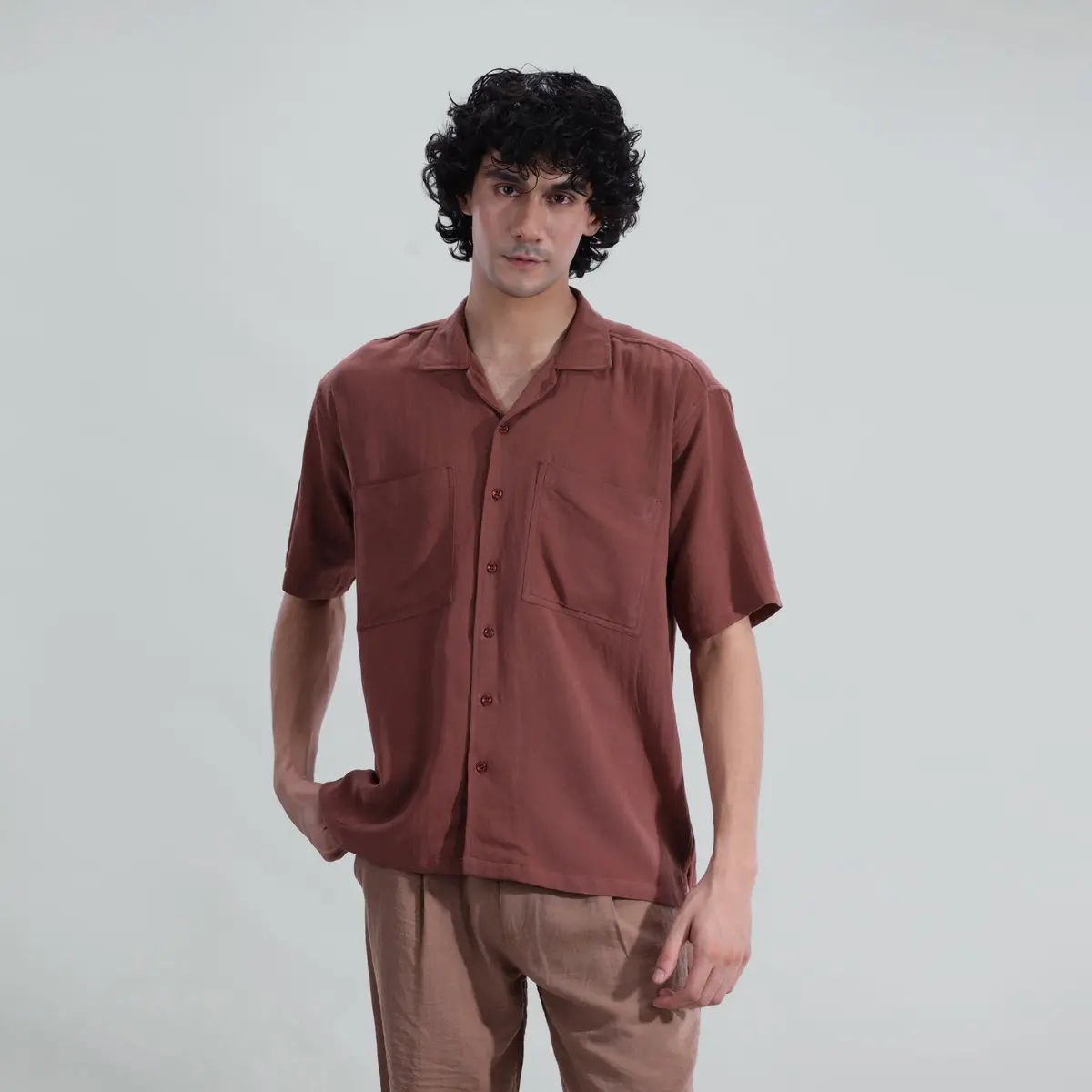 Resort Shirt With Pockets 1
