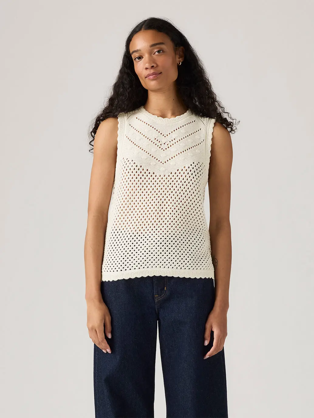 Women's Adrienne Crochet Tank Top 1