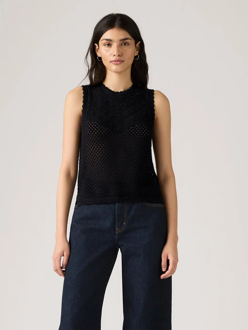 Women's Adrienne Crochet Tank Top 1