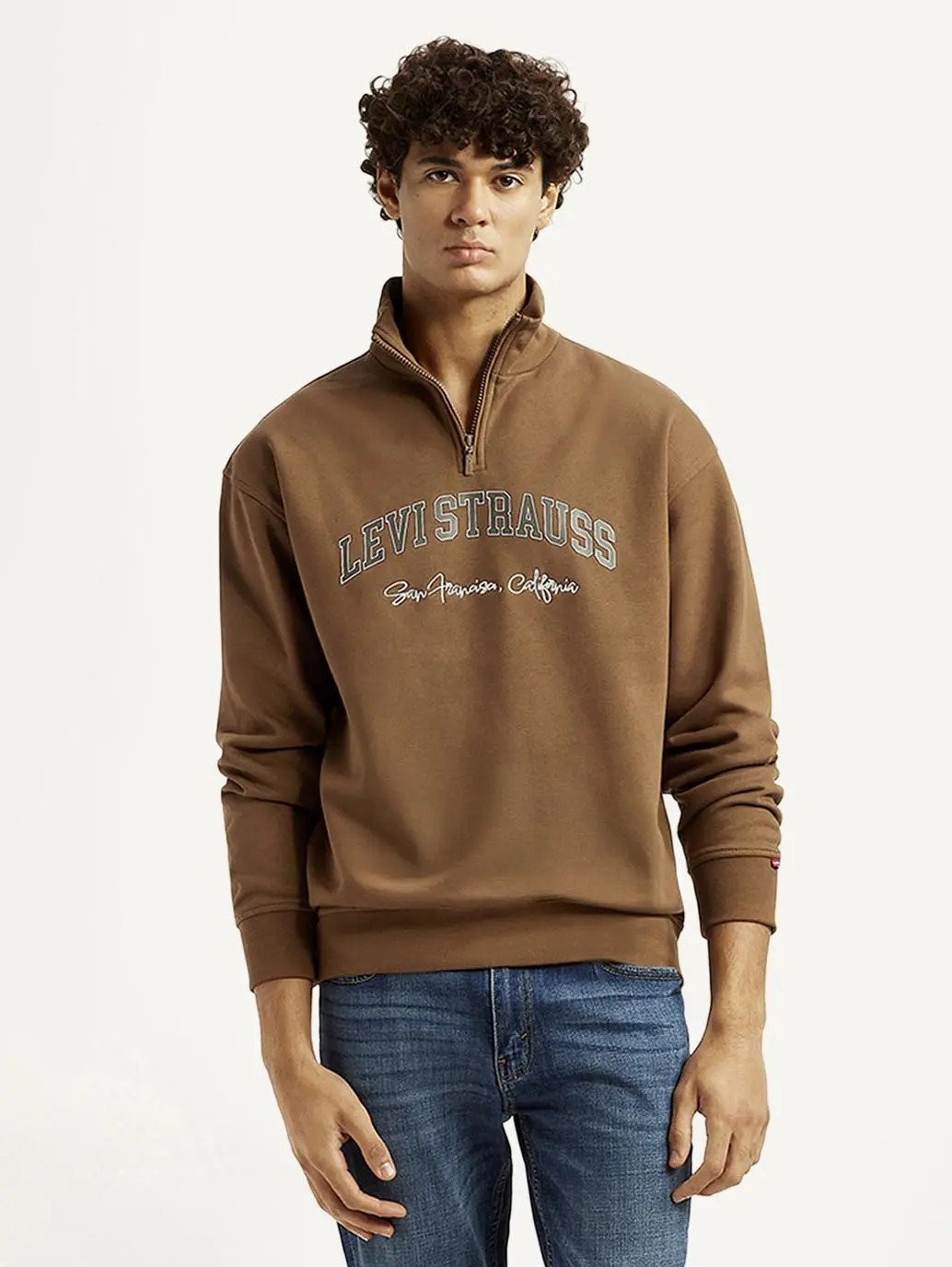 Men's Typography Regular Fit Sweatshirt 1
