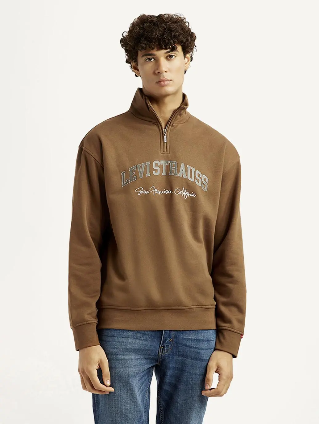 Men's Typography Regular Fit Sweatshirt 5