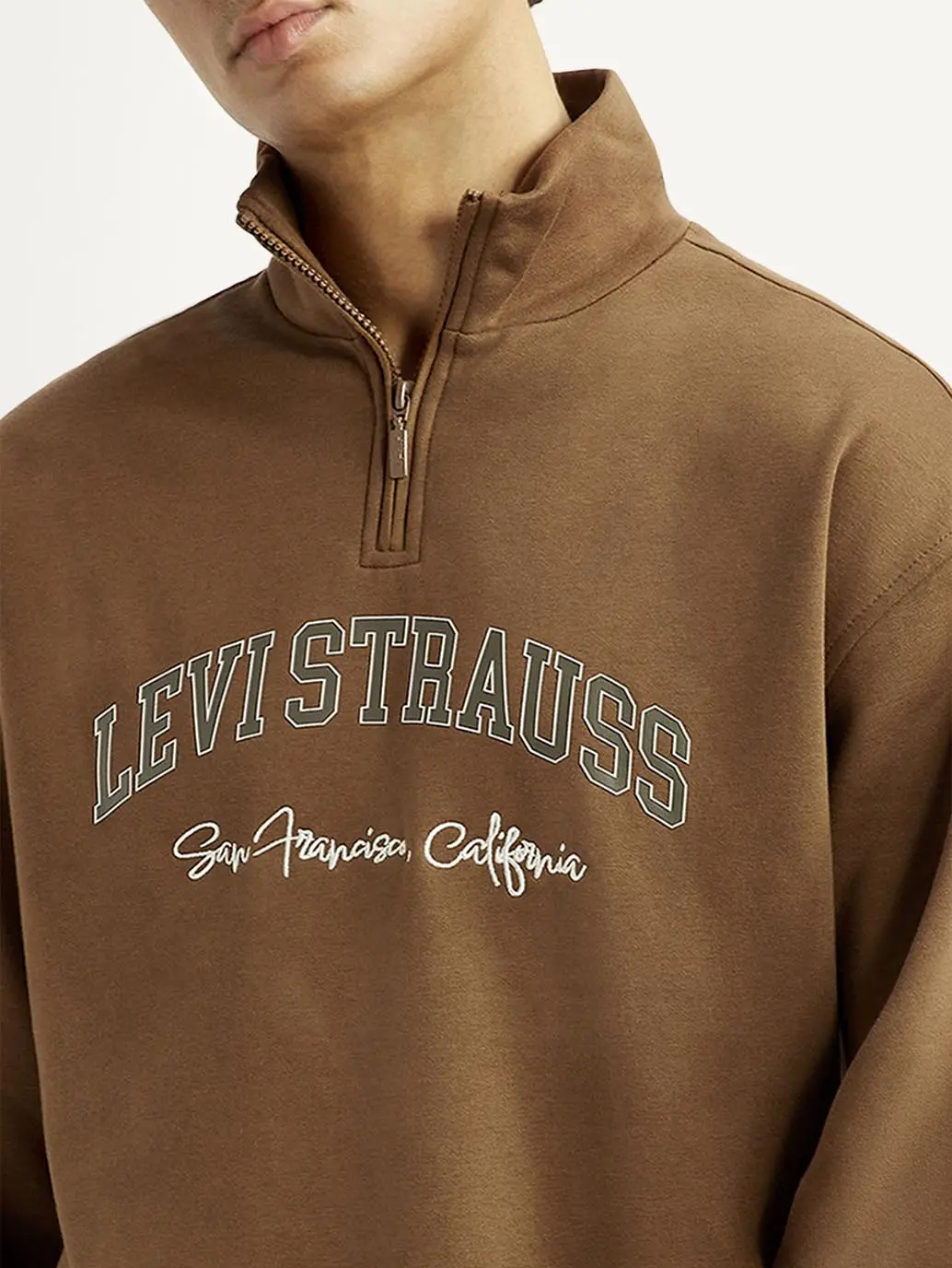 Men's Typography Regular Fit Sweatshirt 3