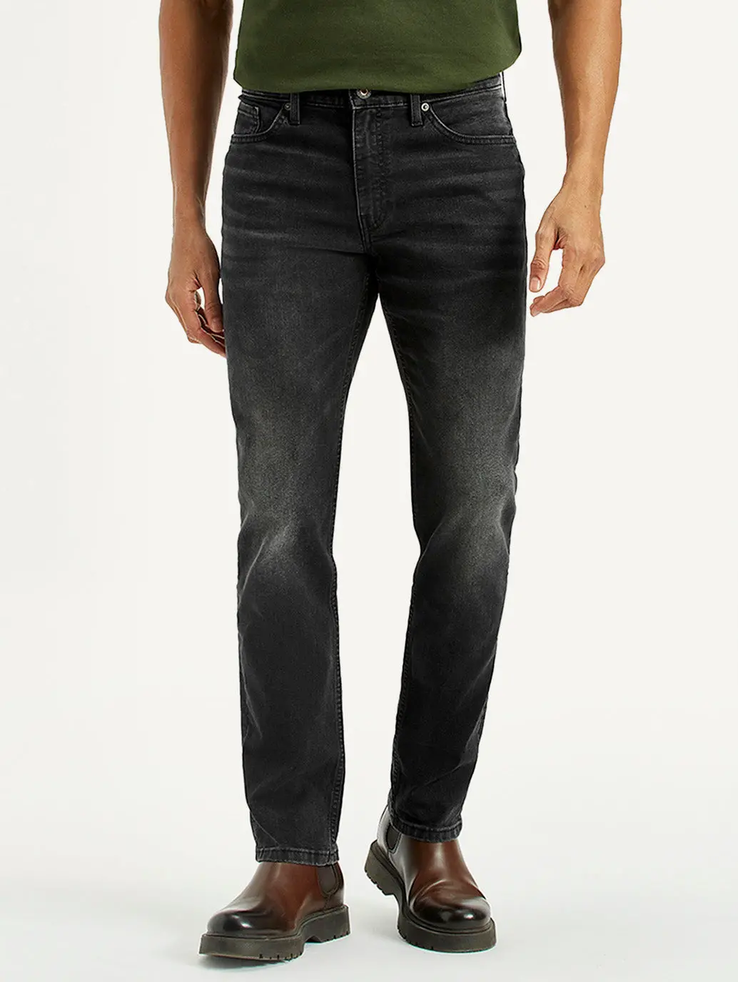 Men's 511 Black Slim Fit Mid Rise Jeans 3