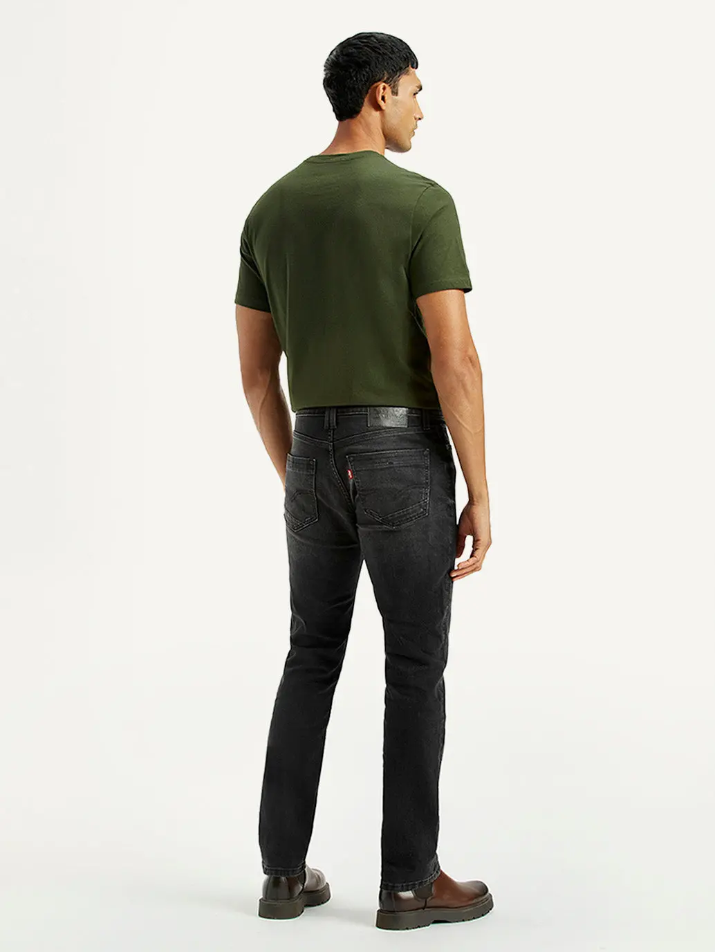 Men's 511 Black Slim Fit Mid Rise Jeans 2