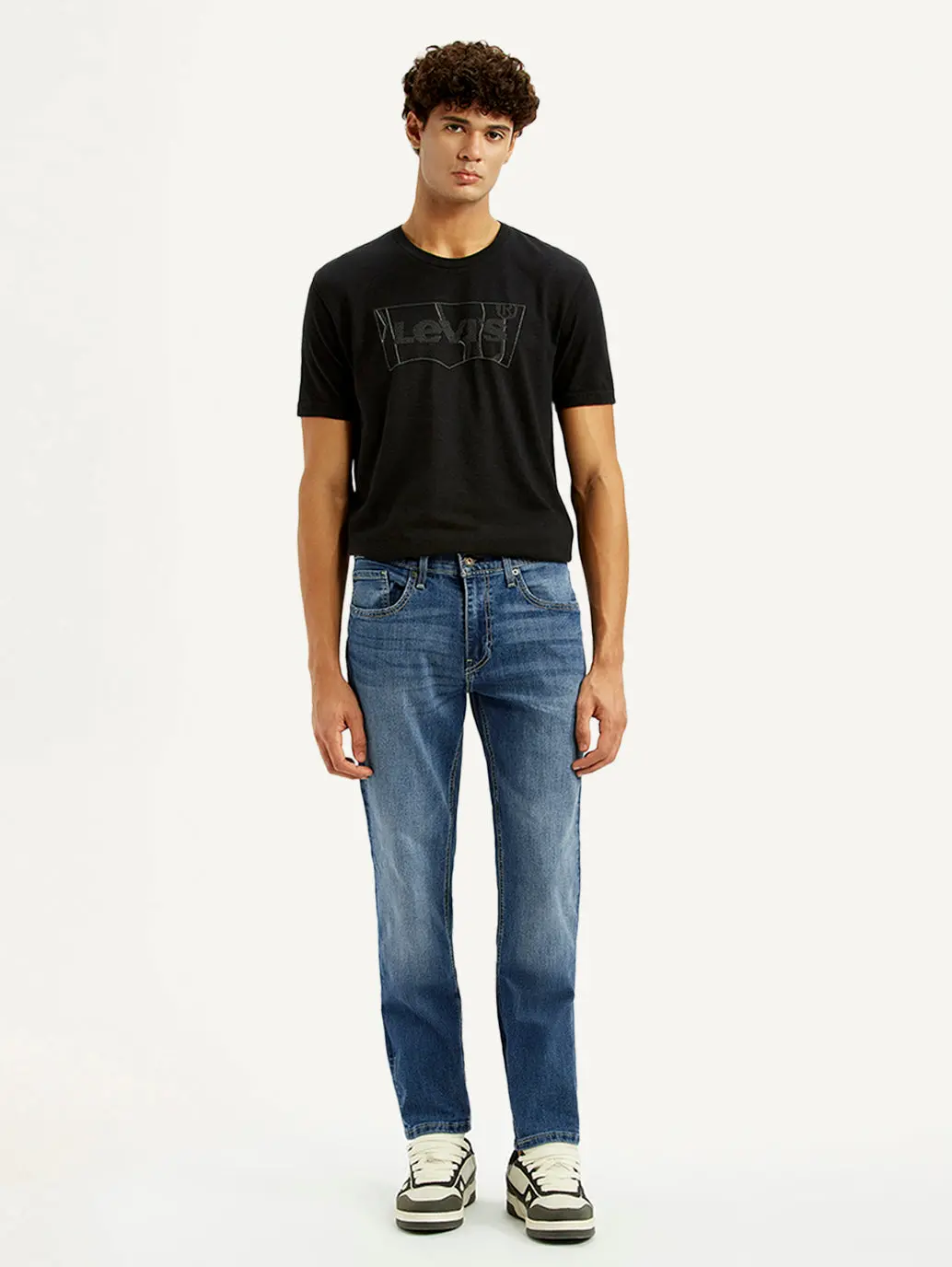 Men's 511 Blue Slim Fit Mid Rise Jeans 1