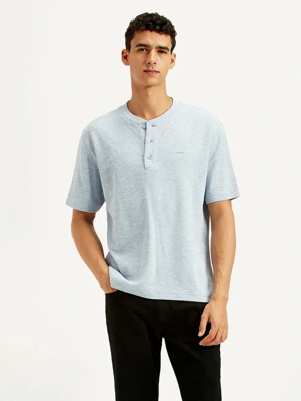 Men's Textured Slim Fit T-Shirt 1