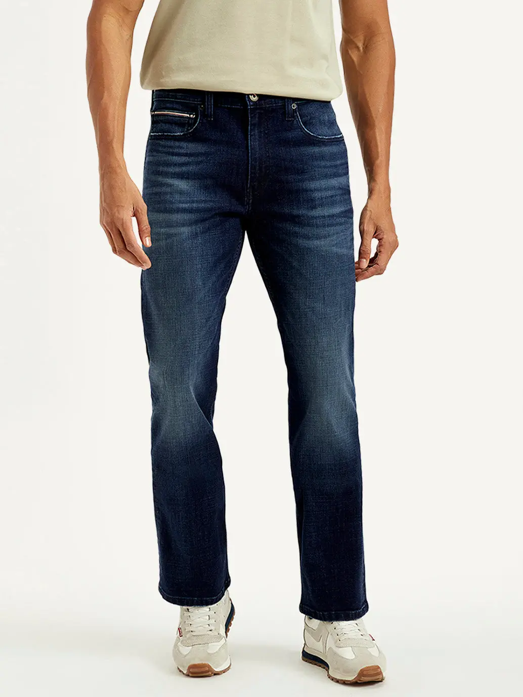 Men's 527 Blue Bootcut Fit Mid Rise Jeans 6