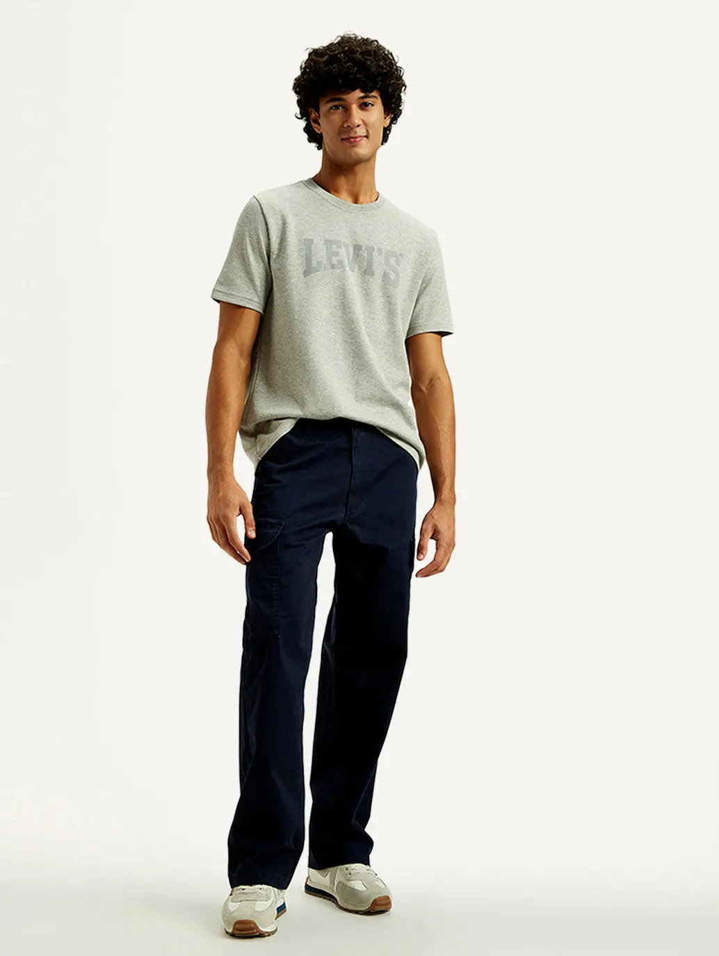Men's 511 Blue Slim Fit Mid Rise Chino Cargos 1