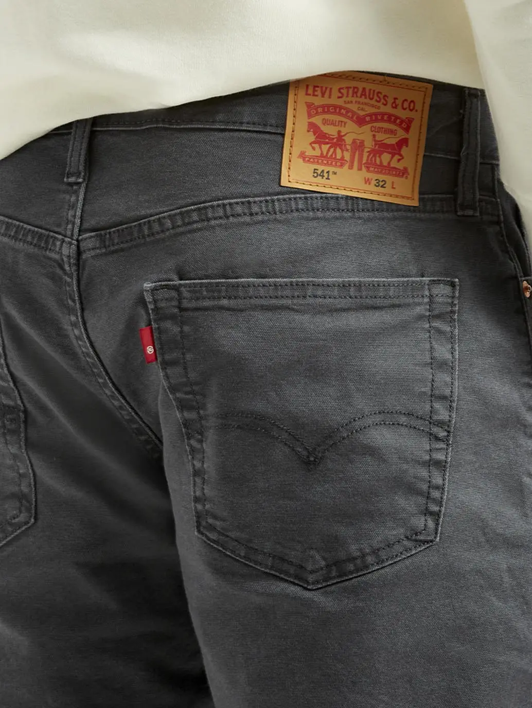 Men's Grey Tapered Mid Rise Shorts 5