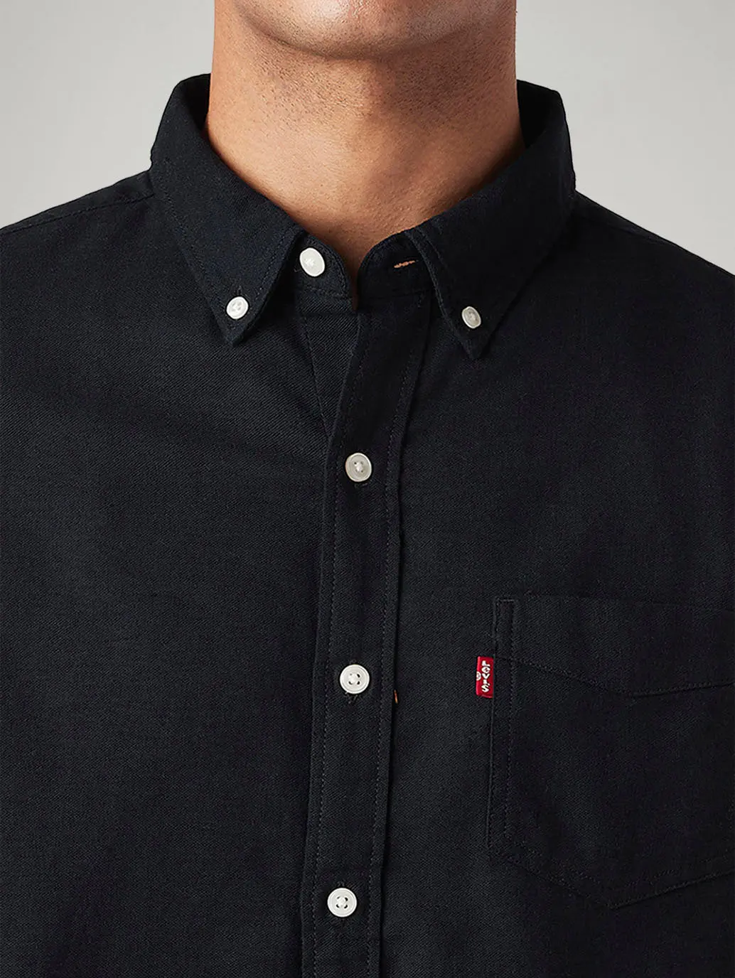 Men's Solid Slim Fit Oxford Shirt 4