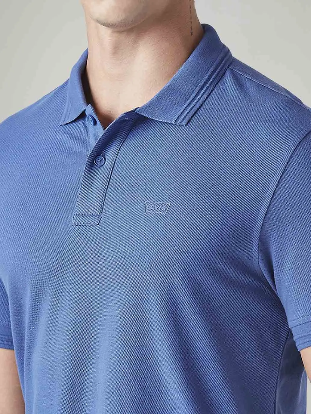 Men's Solid Slim Fit Commuter Polo T-Shirt 4