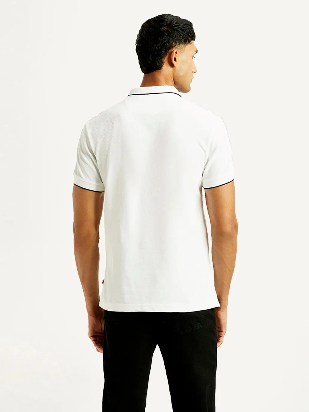 Men's Solid Slim Fit Polo T-Shirt 2