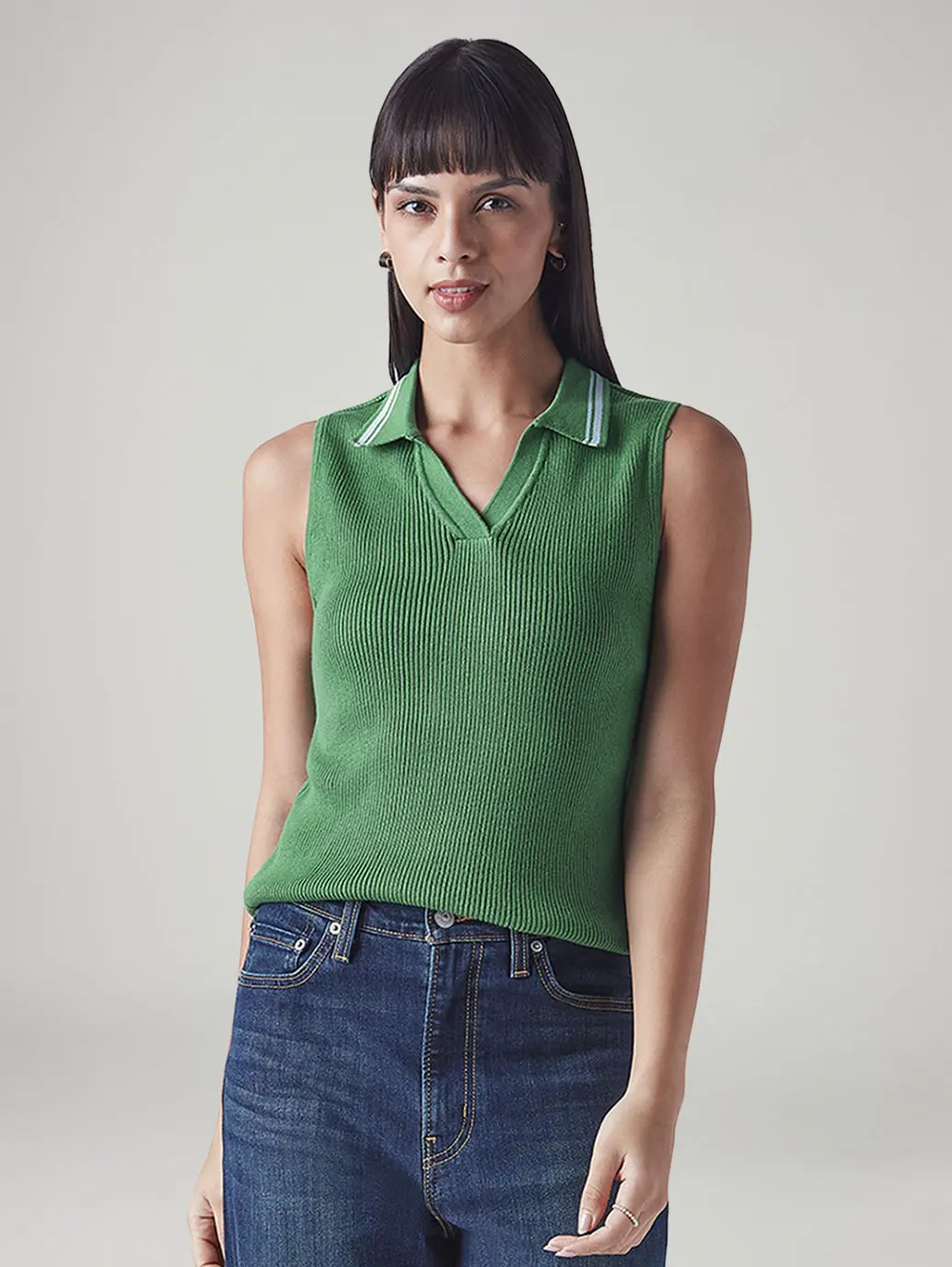 Women's Textured Regular Fit Knitted Top 1