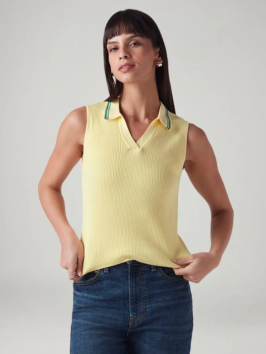 Women's Textured Regular Fit Knitted Top 1