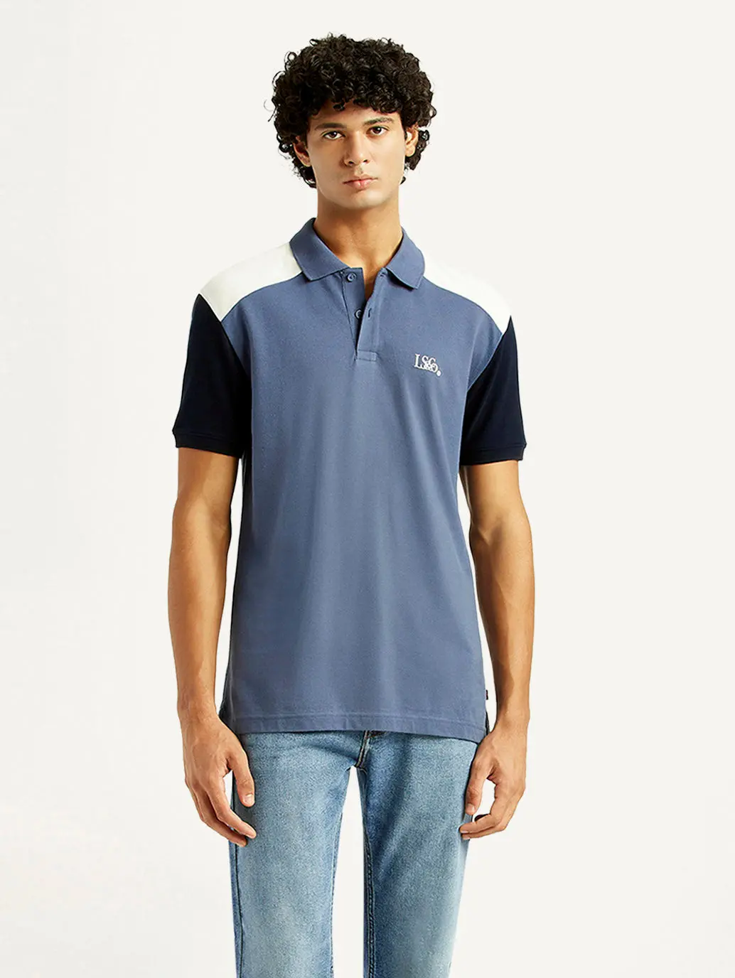 Men's Pure Cotton Slim Fit Polo T-Shirt 1