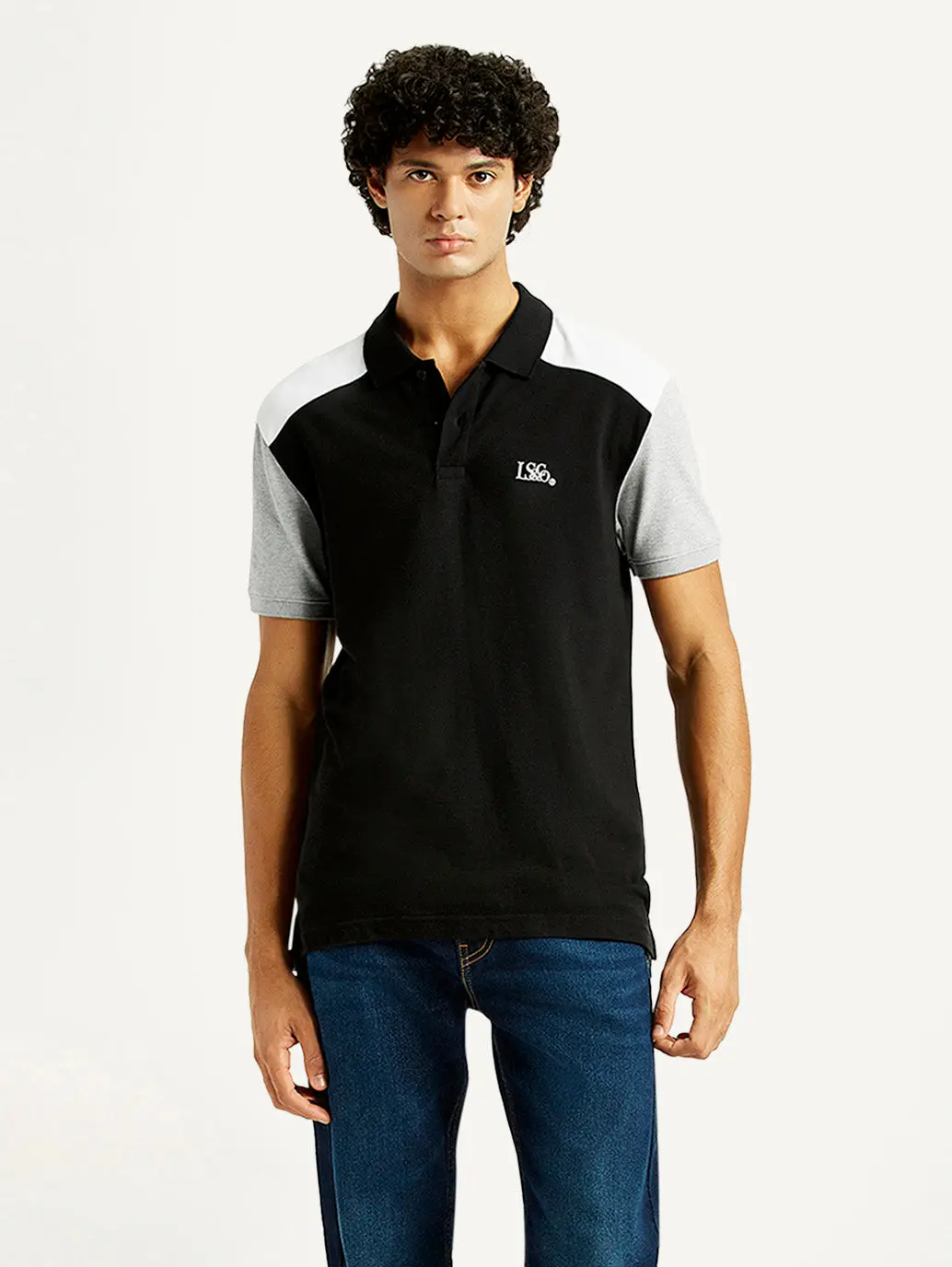 Men's Pure Cotton Slim Fit Polo T-Shirt 1