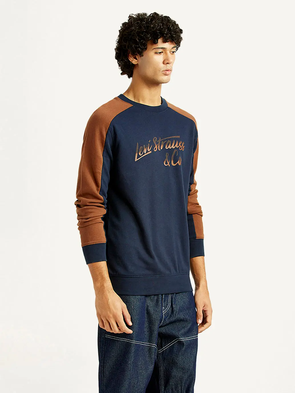 Men's Printed Round Neck Sweatshirt 5