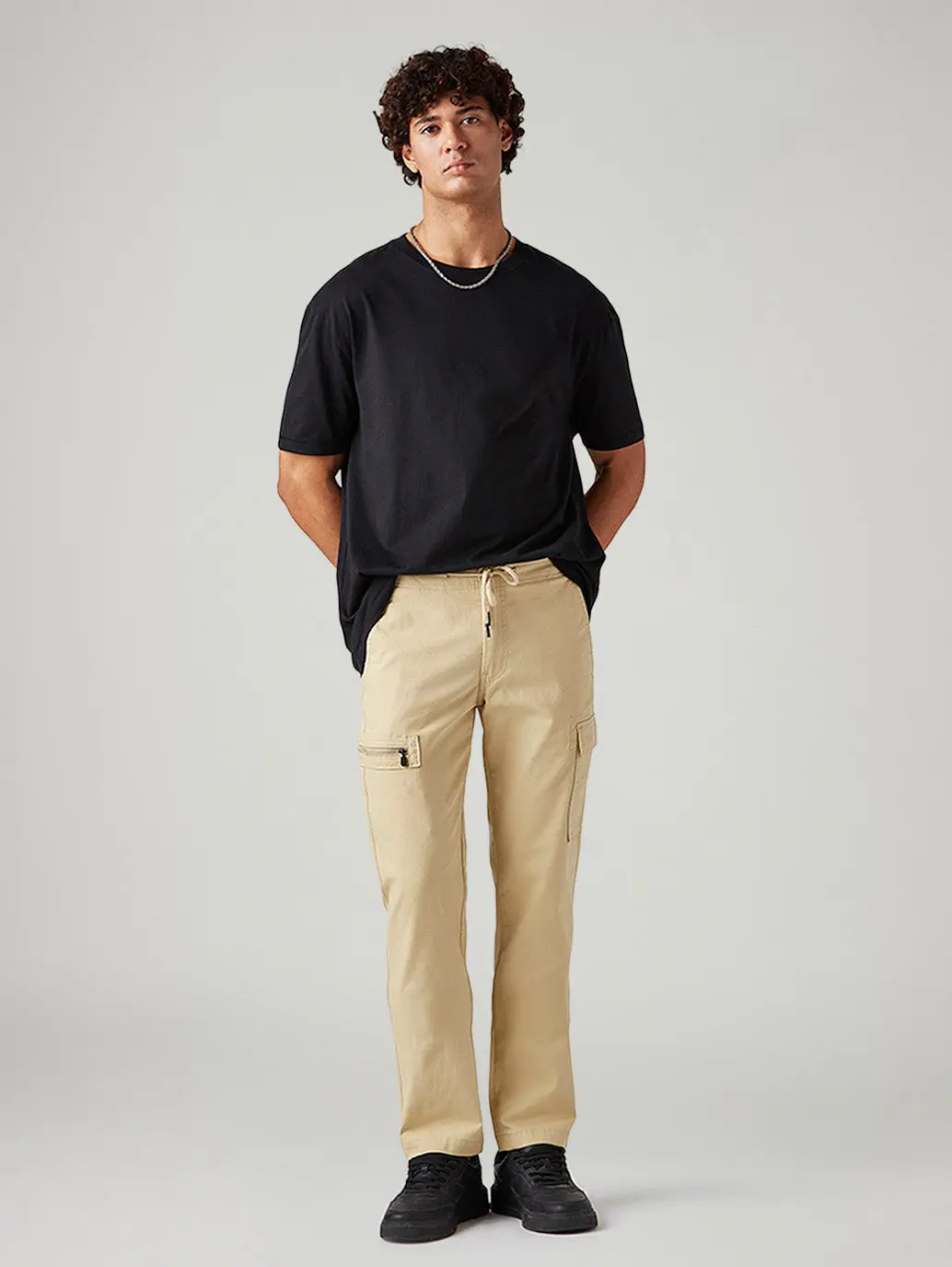 Men's 511 Khaki Slim Fit Mid Rise Cargos 1
