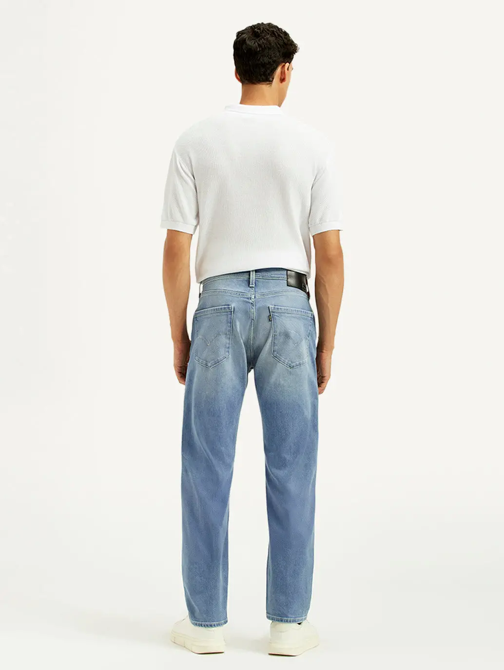 Men's Redloop 505 Light Indigo Straight Fit Mid Rise Jeans 3