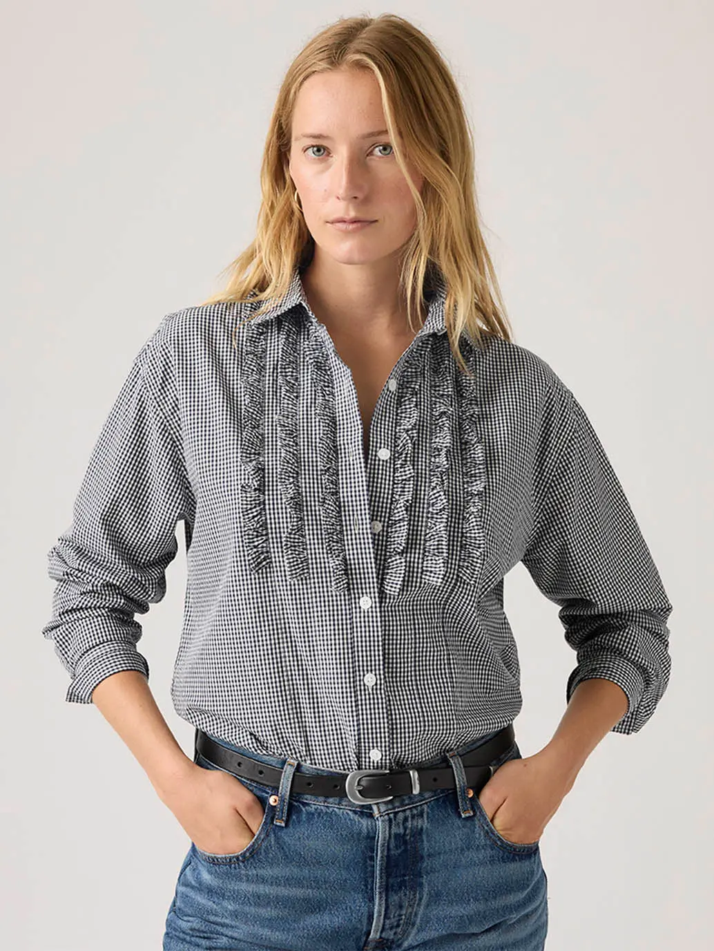Levi's Women's Novelty Harlie Bf Shirt 1