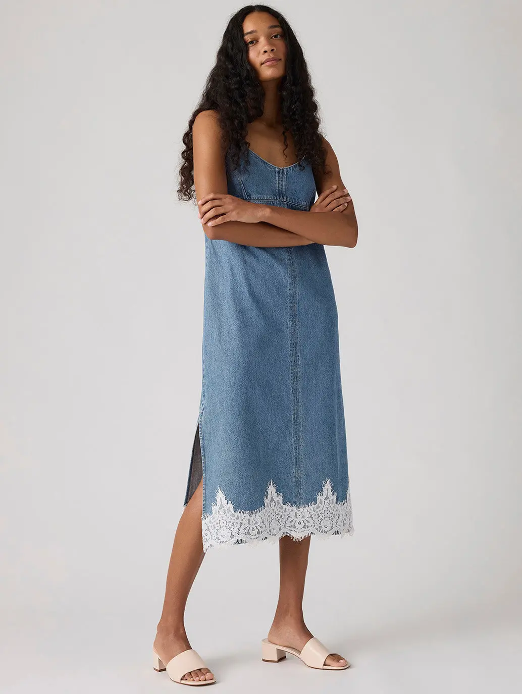 Levi's® Premium 90'S Denim Slip Dress 1
