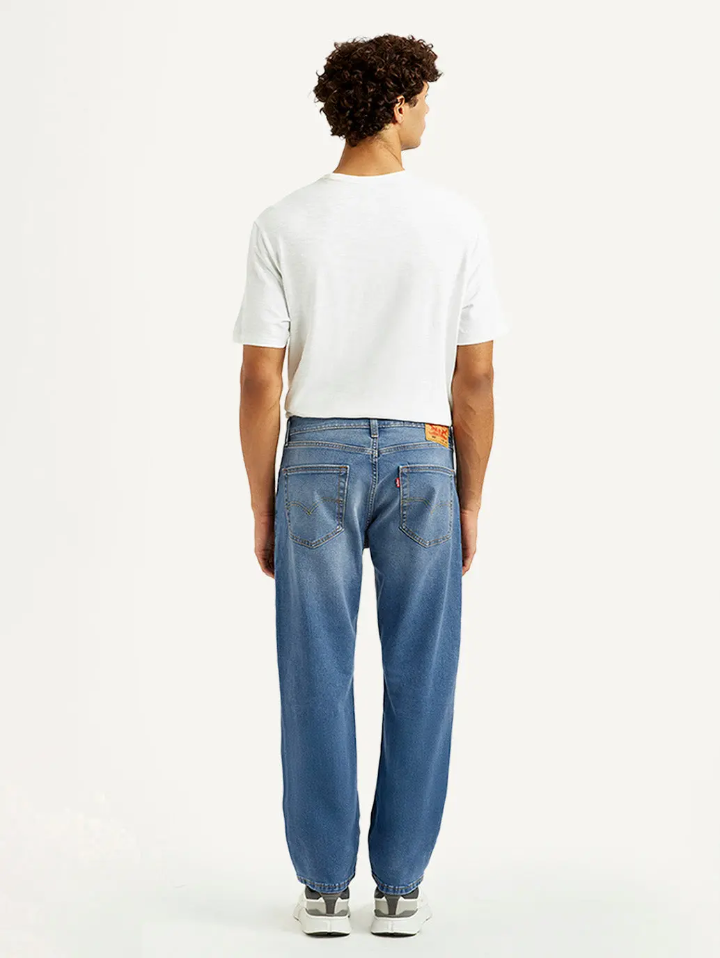 Men's 505 Med Indigo Straight Fit Mid Rise Jeans 3