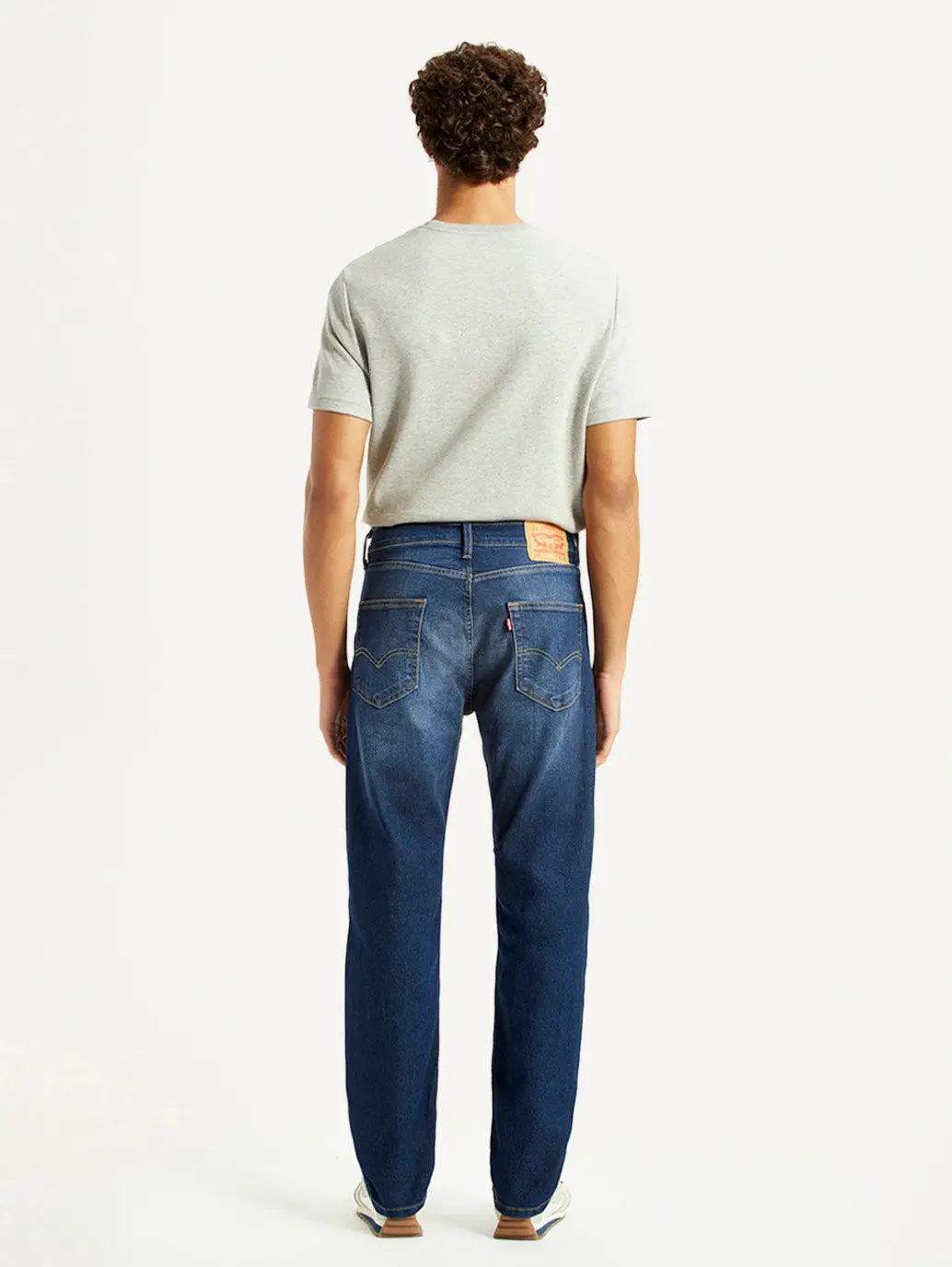Men's 505 Indigo Straight Fit Mid Rise Jeans 5
