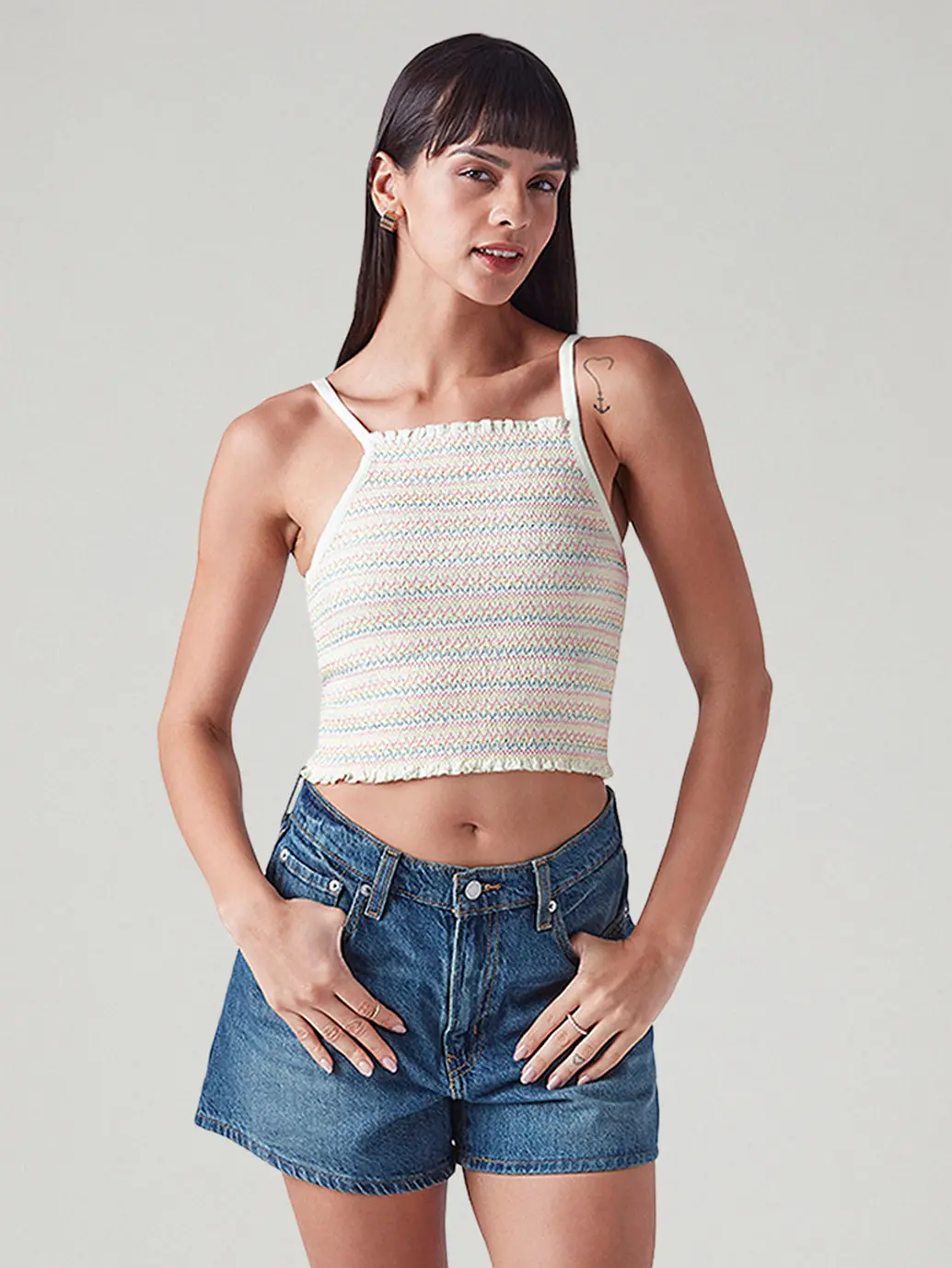 Women's Embroidered Slim Fit Top 1