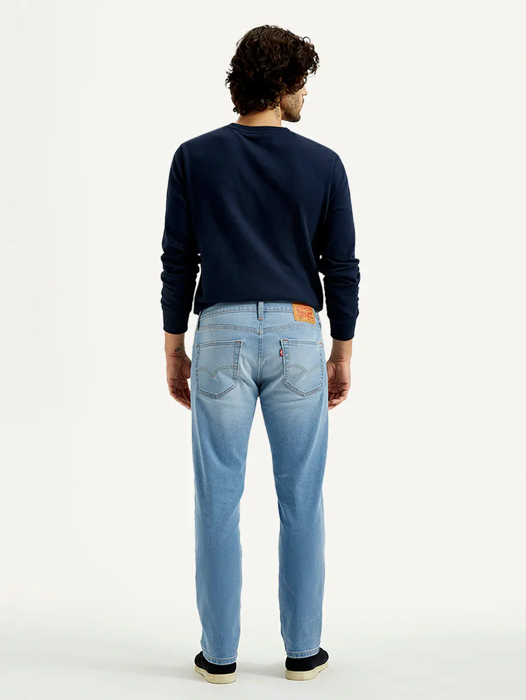 Men's 527 Med Indigo Bootcut Fit Mid Rise Jeans 3