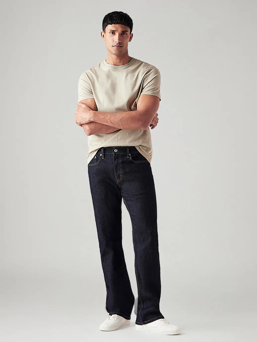 Men's 527 Dark Indigo Bootcut Fit Mid Rise Jeans 1
