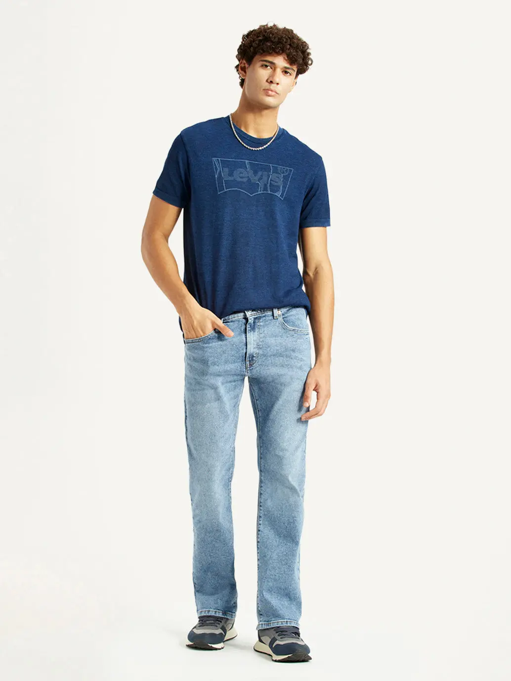 Men's 517 Light Indigo Bootcut Fit Mid Rise Jeans 1