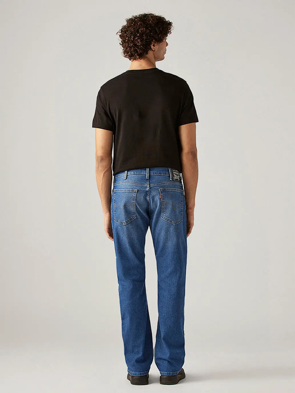 Men's 517 Blue Bootcut Fit Mid Rise Jeans 3