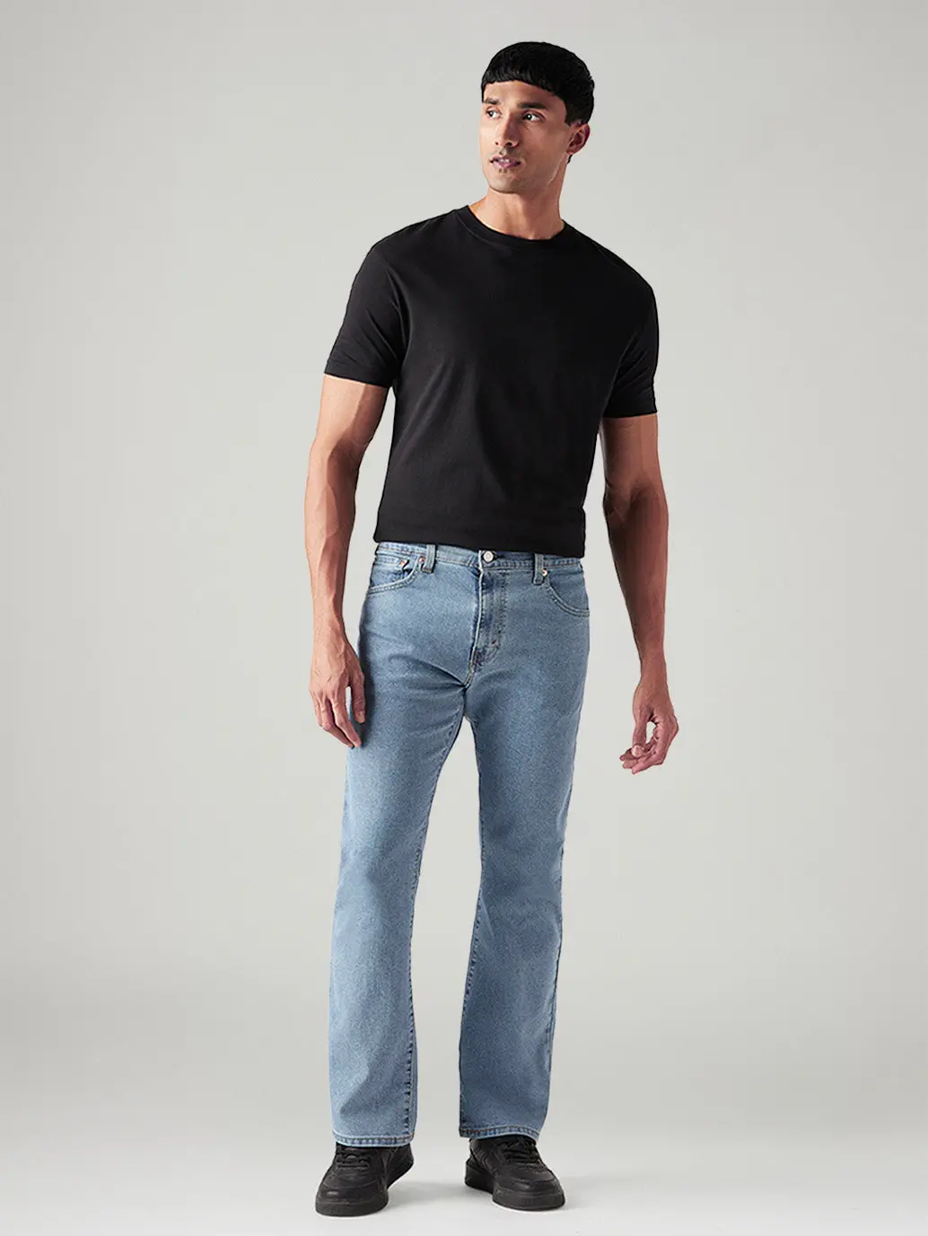 Men's 517 Light Indigo Bootcut Fit Mid Rise Jeans 1