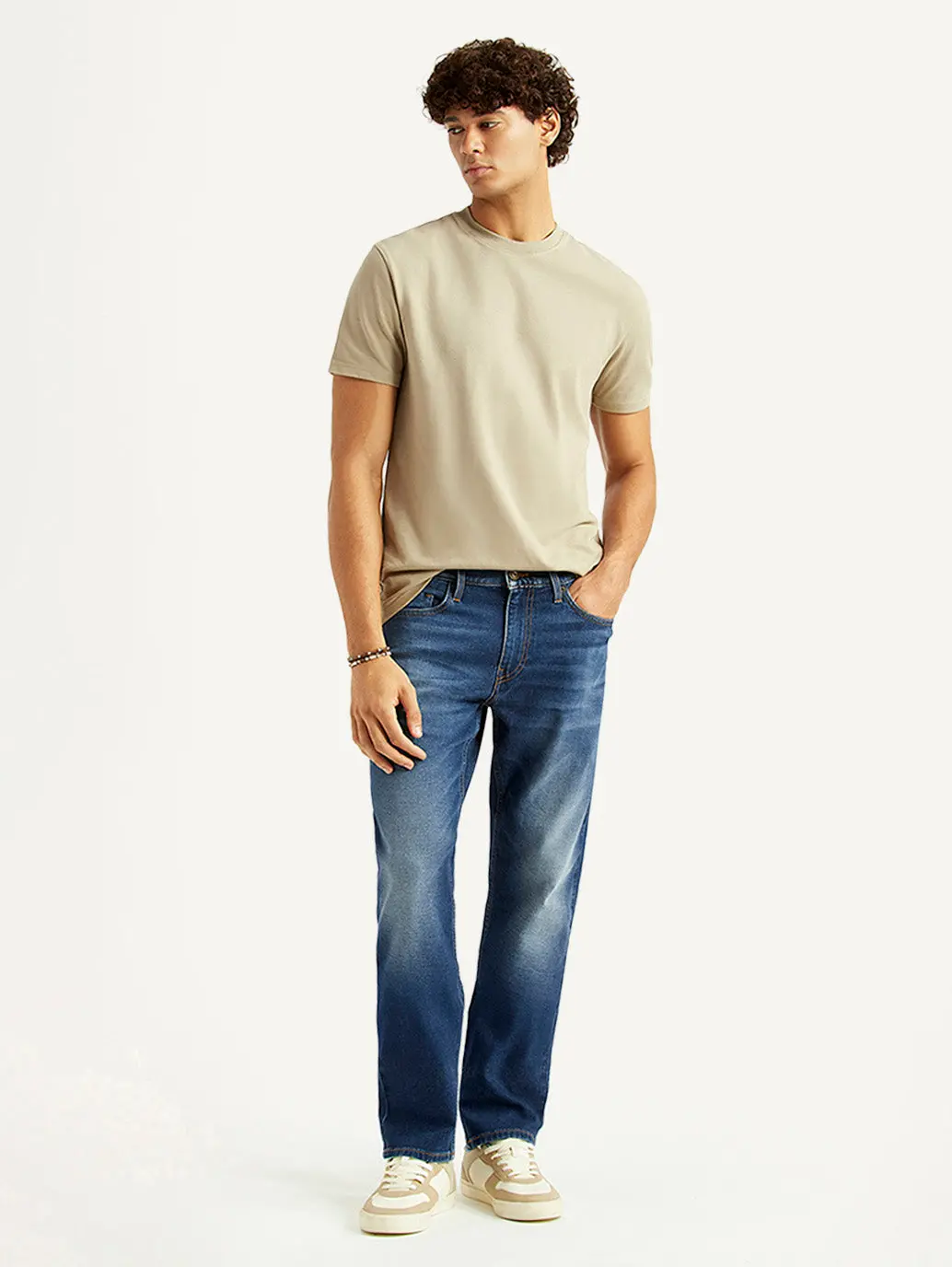 Men's 541 Blue Athletic Tapered Fit Hyper Stretch Jeans 1