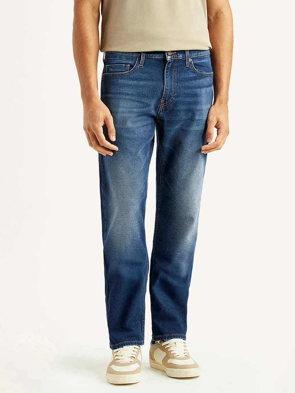 Men's 541 Blue Athletic Tapered Fit Hyper Stretch Jeans 2