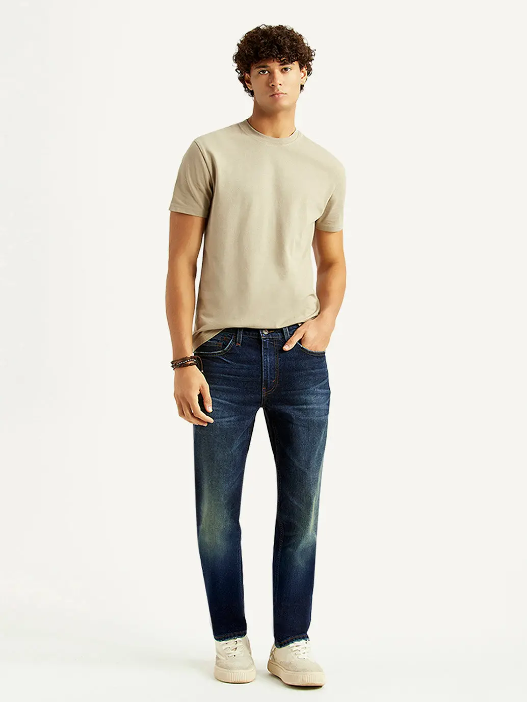 Men's 541 Navy Tapered Fit Hyper Stretch Jeans 1