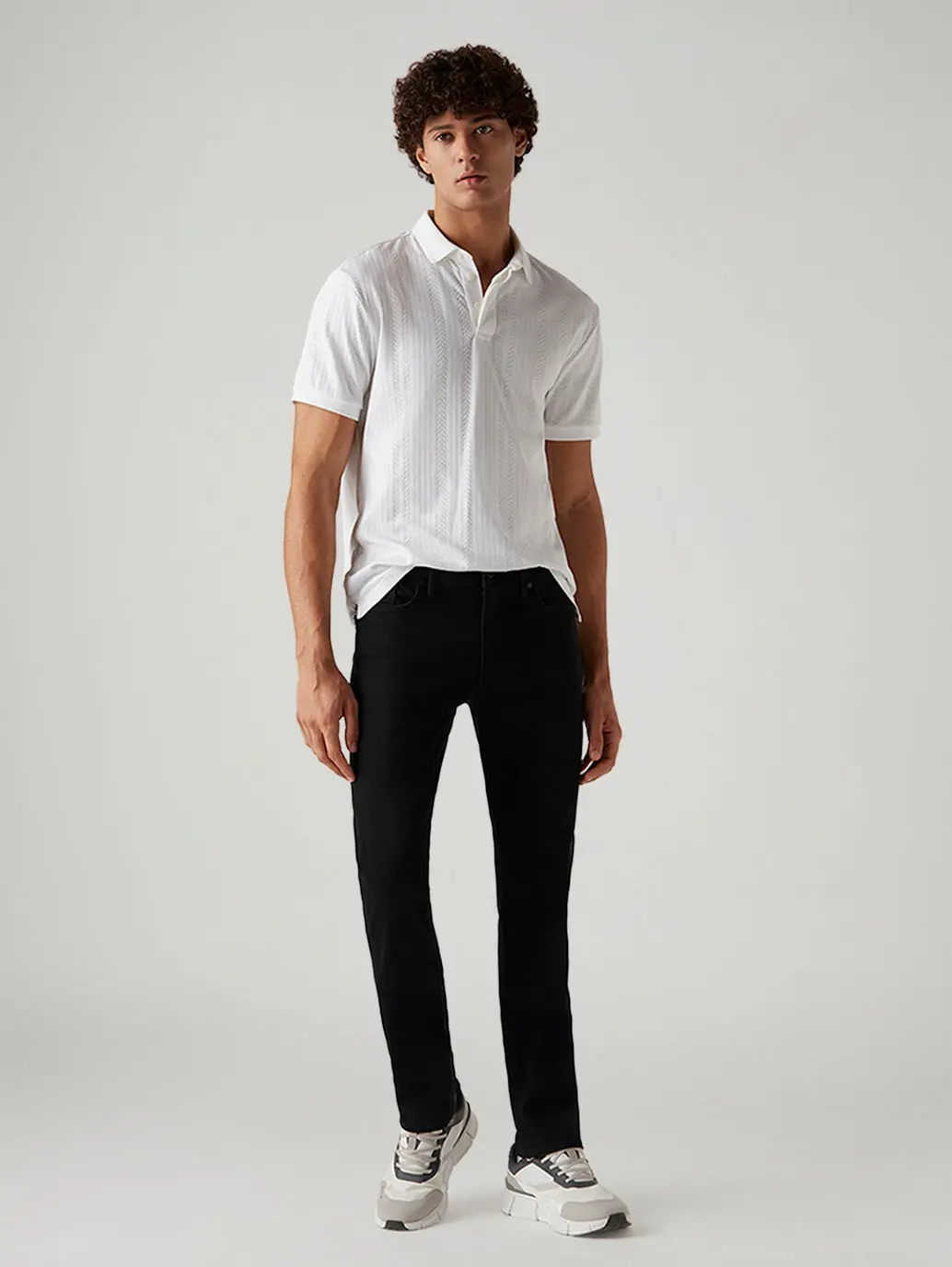 Men's 511 Black Slim Fit Innovation Stretch Jeans 1