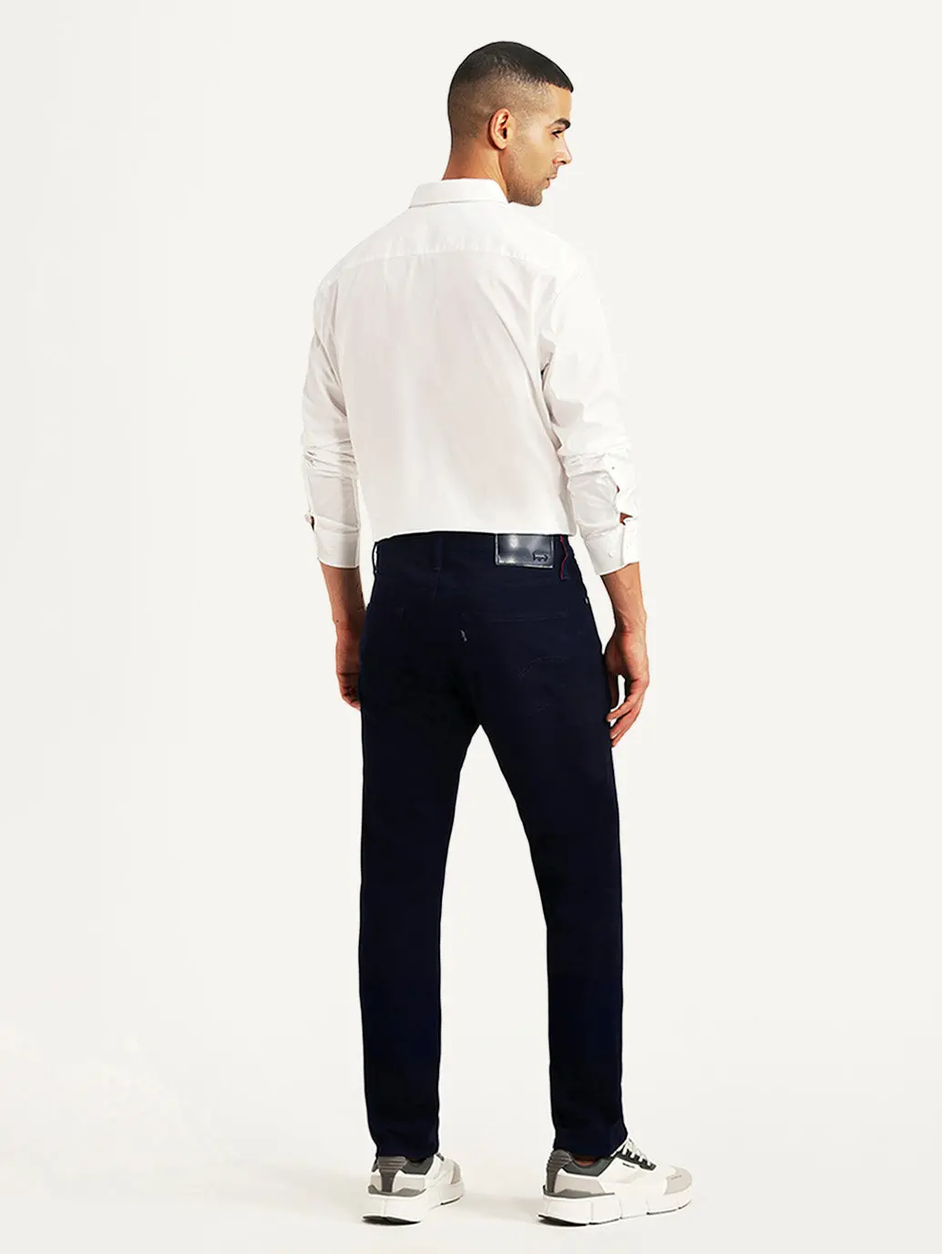 Men's Redloop 511 Dark Blue Slim Fit Mid Rise Jeans 5
