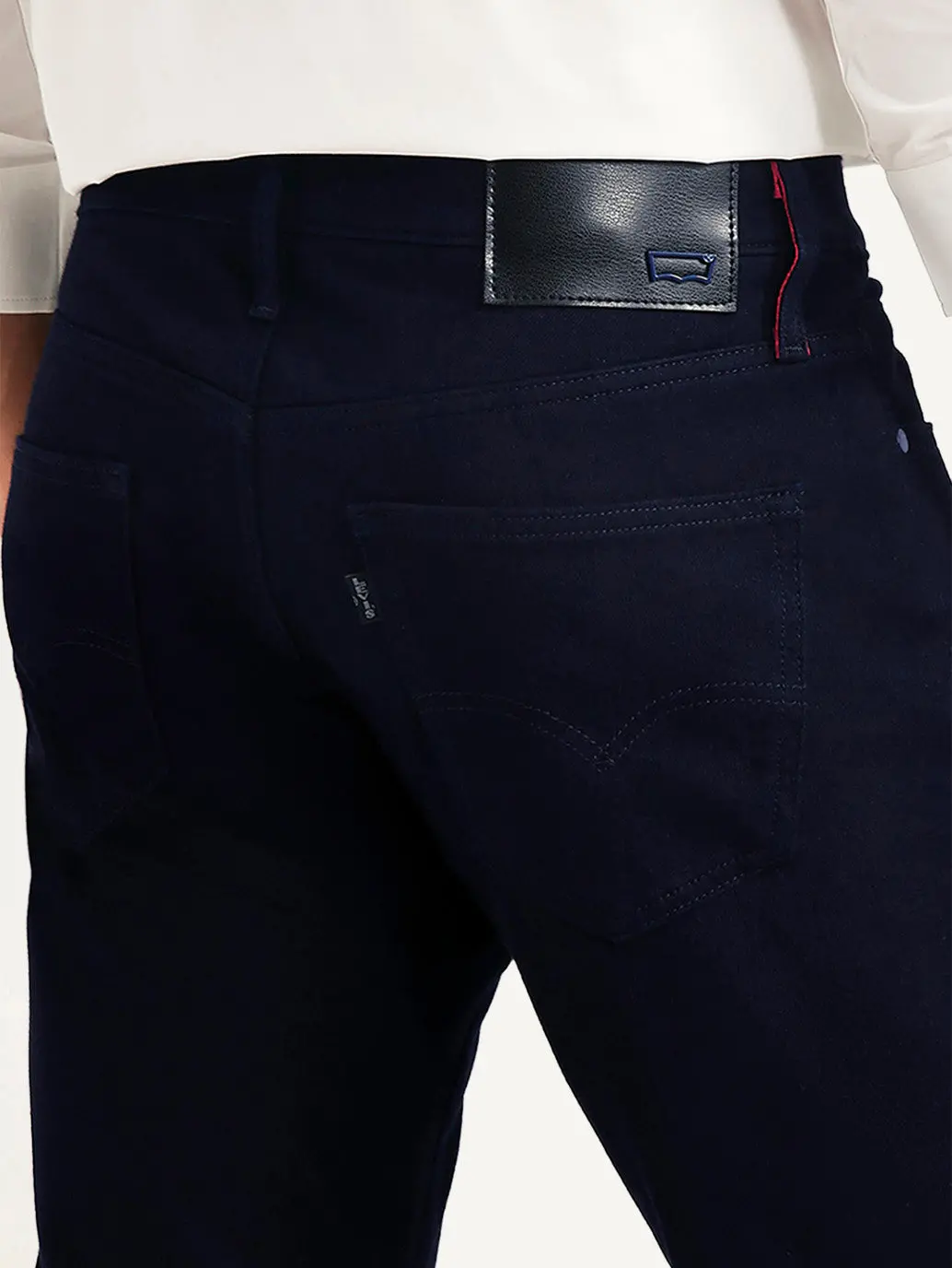 Men's Redloop 511 Dark Blue Slim Fit Mid Rise Jeans 6