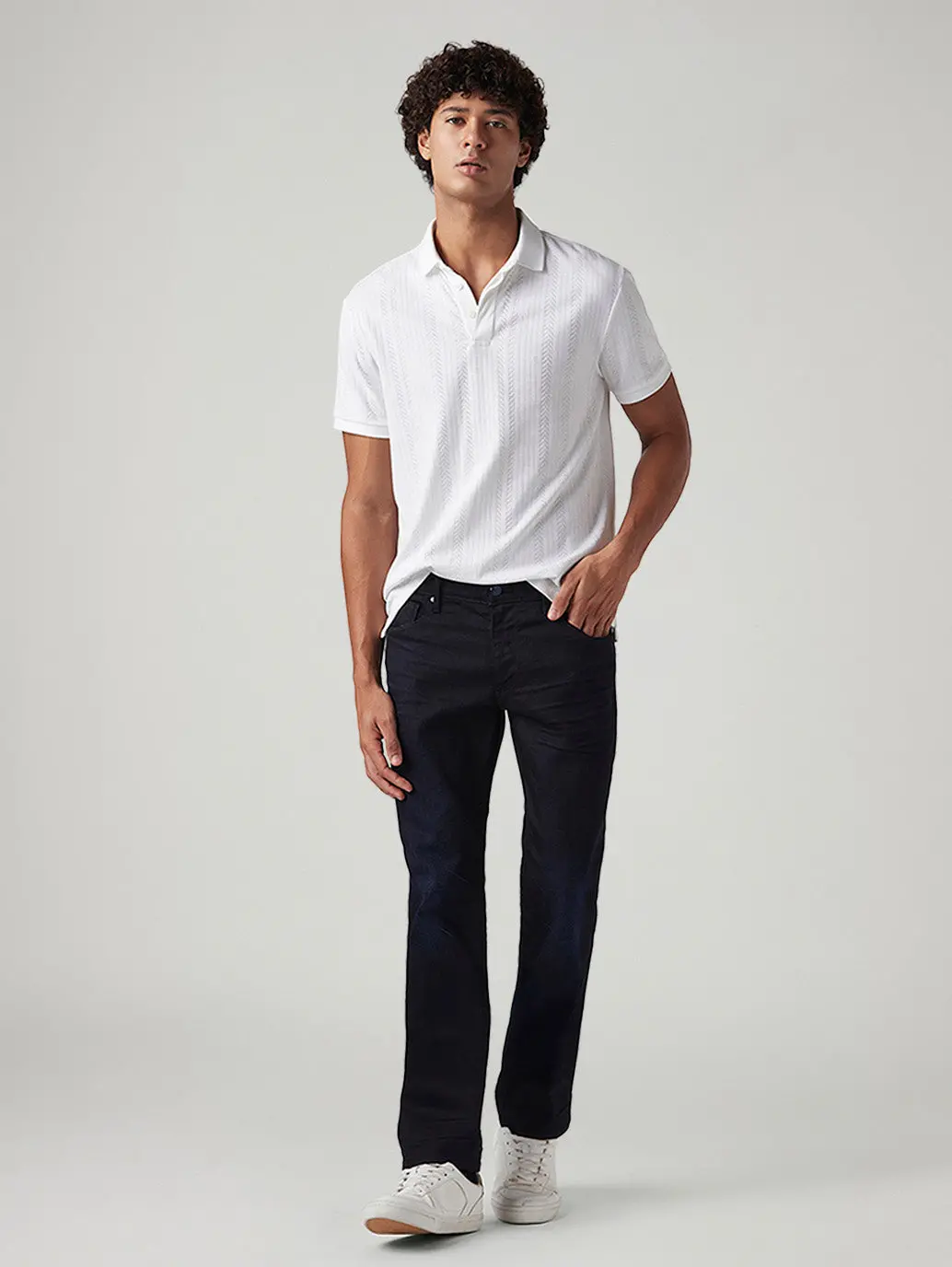 Men's 511 Indigo Slim Fit Mid Rise Redloop Jeans 1